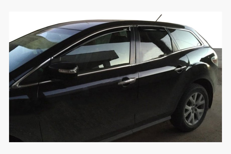 Mazda CX-7 2006–2012 Okenné veterné deflektory (4 ks, Cobra) Image