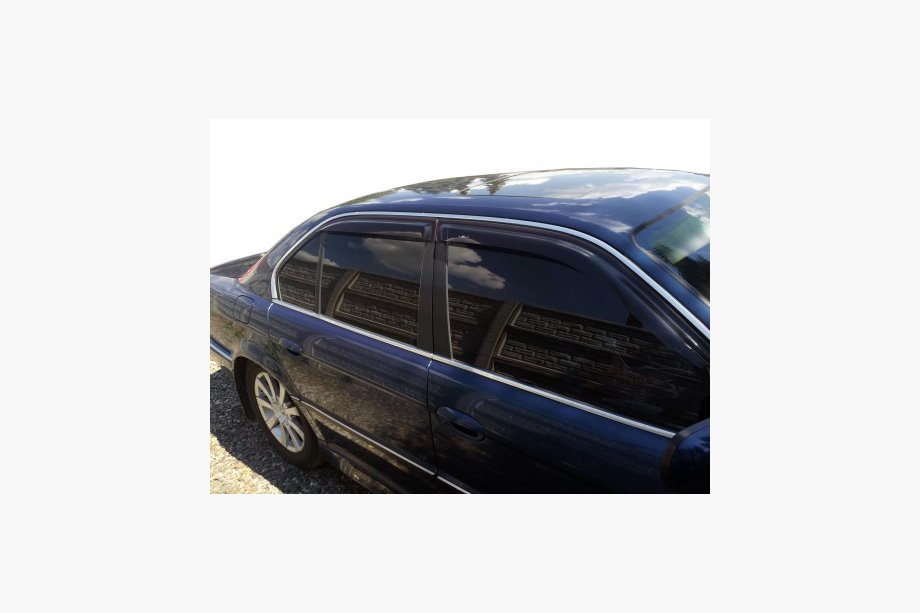BMW 7. séria E65/66 2001–2008 Veterné deflektory okien Long (4 ks, Cobra) Image