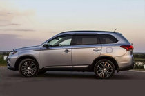 Mitsubishi Outlander 2012–2021 Okenné veterné deflektory (4 ks, Niken) fotografia 1