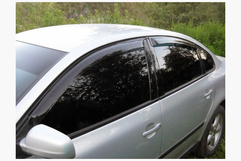 Volkswagen Passat B5 1997–2005 Okenné deflektory SD (4 ks, Niken) Image