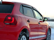 Volkswagen Polo 2010–2017 Deflektory okien HB (4 ks, Niken) fotografia 1