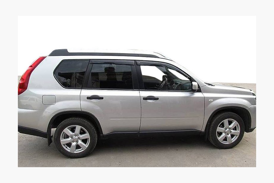 Nissan X-trail T31 2007–2014 Deflektory okien (4 ks, HIC) Fotografia 11