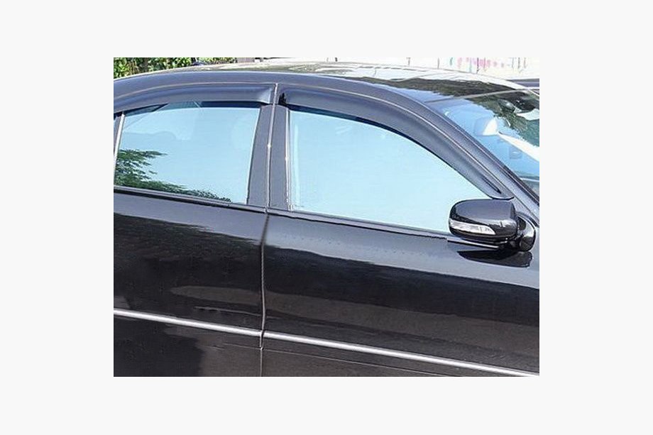 Mercedes E-class W211 2002–2009 Okenné deflektory SD (4 ks, Cobra) Image