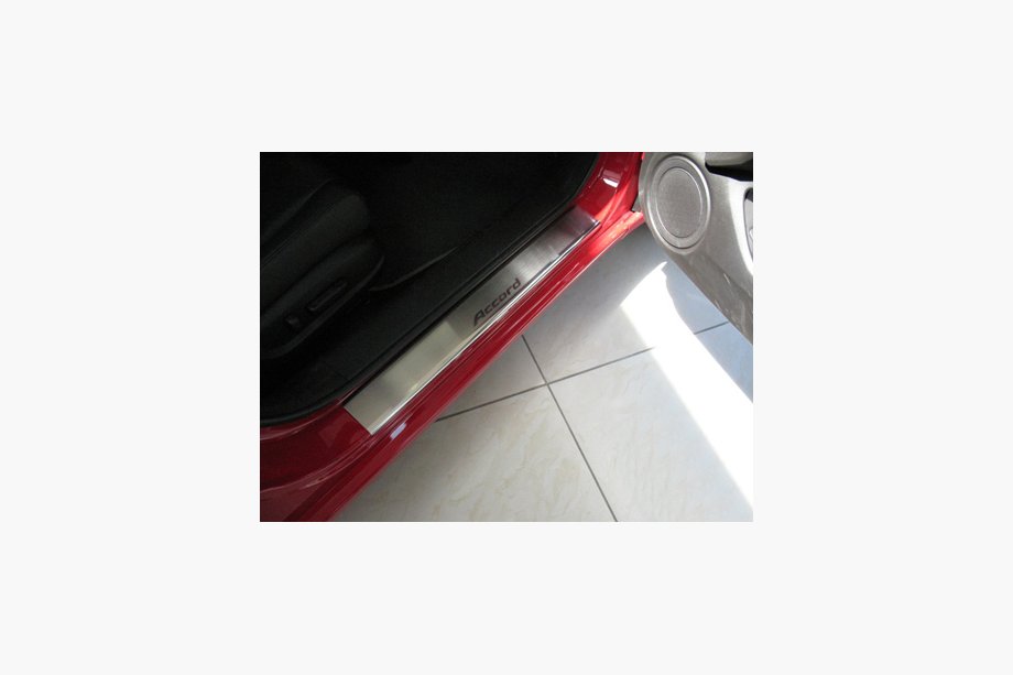 Honda Accord VIII 2008–2012 Natanika Premium kryty prahov (4 ks, nerez) Image