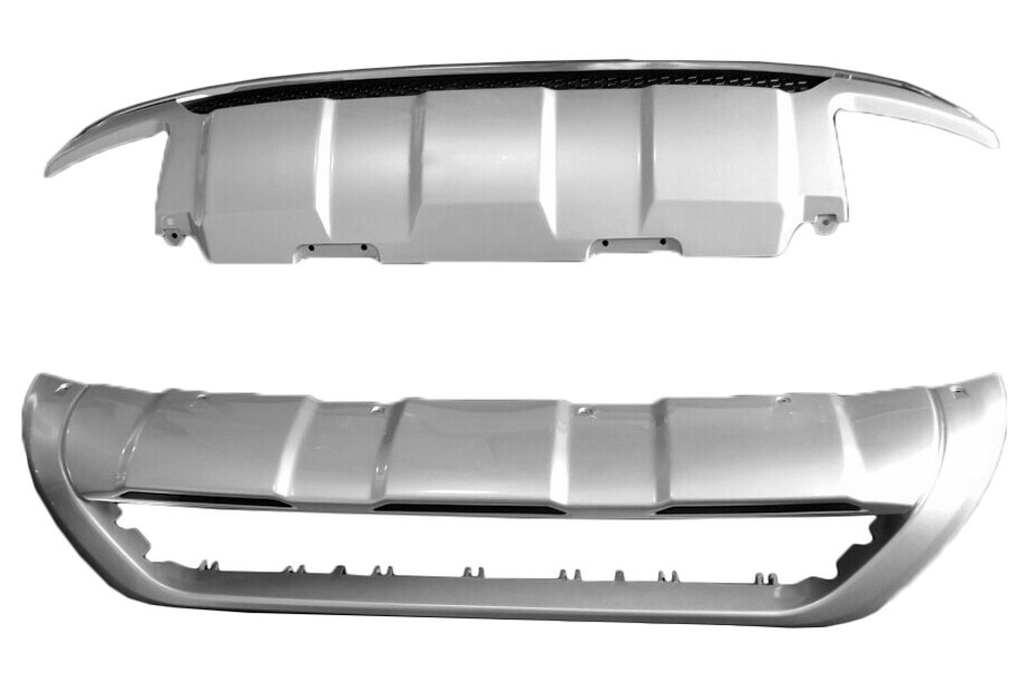 Volvo XC60 2009–2017 Predný a zadný lip spojler V1 (2014-2017) Image
