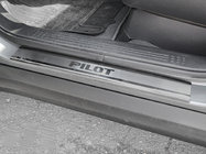Honda Pilot 2008–2015 Natanika Premium kryty prahov (4 ks, nerez) fotografia 1