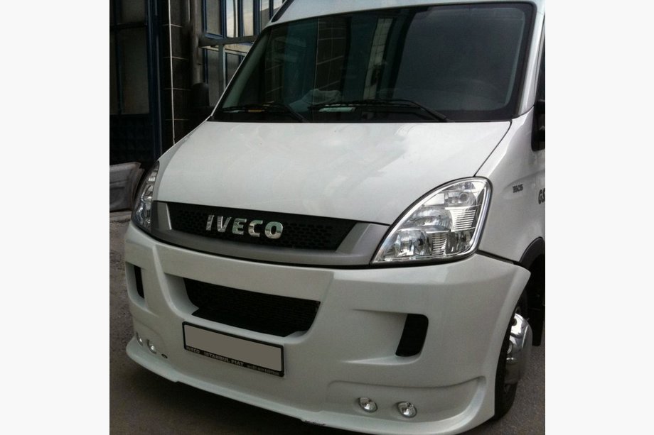 Iveco Daily 2006–2014 Nadstavec predného nárazníka (na lakovanie) Image