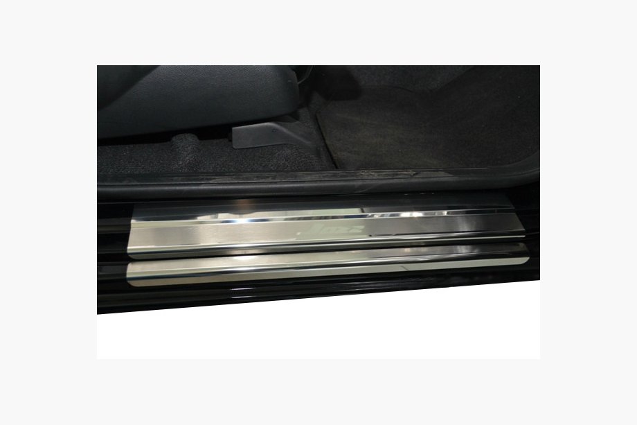 Honda FIT/Jazz 2009–2013 Kryty prahov Natanika Premium (8 ks, nerezová oceľ) Image
