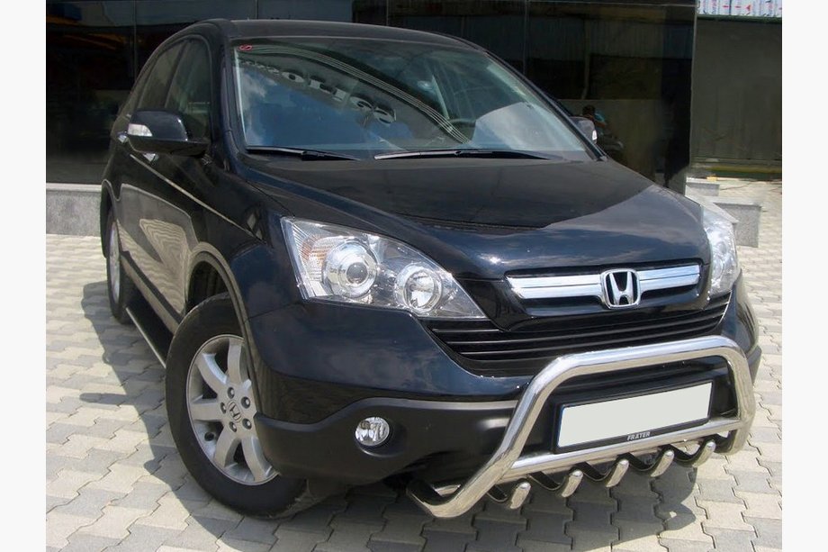 Honda CRV 2007–2011 Predný ochranný rám WT003 (nerez) Image