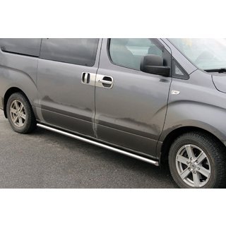 Bočné nerezové rúrky BB001 (2 ks) Hyundai H300, H1, Starex 2008–2020 fotografia 1