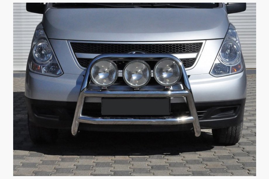 Hyundai H300, H1, Starex 2008–2020 Predný ochranný rám WT018 (nerez) Image
