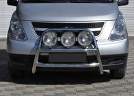 Hyundai H300, H1, Starex 2008–2020 Predný ochranný rám WT018 (nerez) fotografia 1