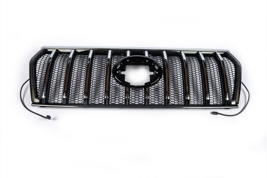 Toyota Land Cruiser Prado 150 2009–2023 Predná maska 2017↗ LED (Zeus Silver) Image