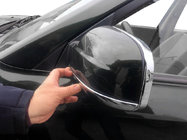 Hyundai Tucson JM 2004– VÝPREDAJ!!! Ozdobné lišty zrkadiel – horná časť (plast) fotografia 1