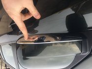 Hyundai Tucson JM 2004– VÝPREDAJ!!! Ozdobné lišty zrkadiel – horná časť (plast) fotografia 4