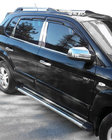 Hyundai Tucson JM 2004– Deflektory okien (4 ks, Perflex Sport) fotografia 3