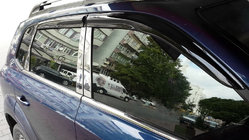 Hyundai Tucson JM 2004– Deflektory okien (4 ks, Perflex Sport) fotografia 1