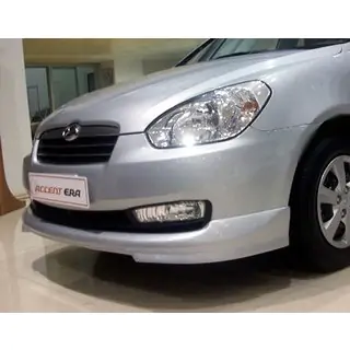 Predný spodný lip spojler (na lakovanie) Hyundai Accent 2006–2010 fotografia 1