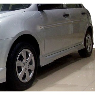 Športové bočné prahy (na lakovanie) Hyundai Accent 2006–2010 fotografia 2
