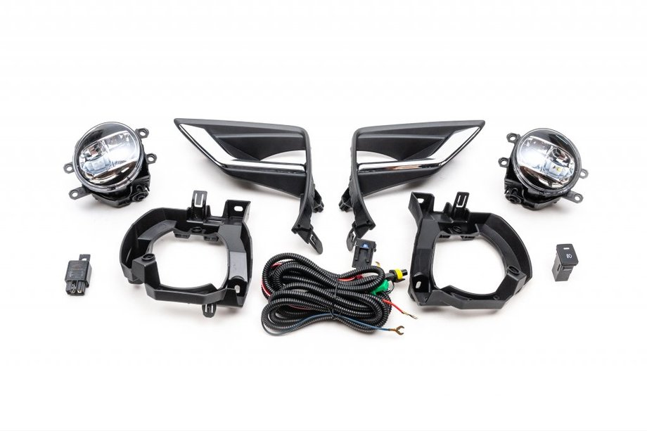 Toyota Land Cruiser Prado 150 2009–2023 LED hmlové svetlá s držiakmi (2 ks, 2017+) Image