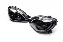 Mercedes S-class W220 1998–2005 Predné svetlomety s LED obrysovými svetlami (2 ks) fotografia 1