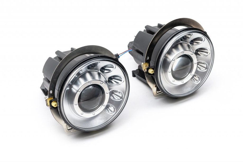 Mercedes G class W463 1990–2018 Predné svetlomety Manor LED (2006-2017) Image