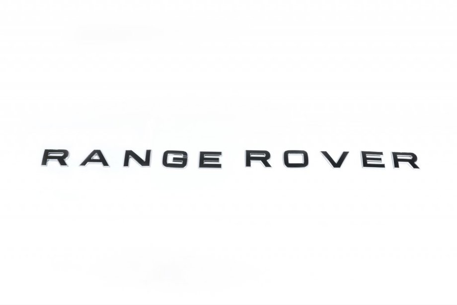 LandRover Range Rover Nápis – lesklá čierna (typ 2) Image