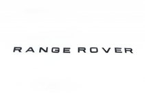 LandRover Range Rover Nápis – lesklá čierna (typ 2) fotografia 1