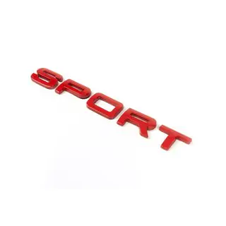Nápis Sport (červený) fotografia 1