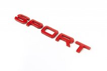 Range Rover Sport 2005–2013 Nápis Sport (červený) fotografia 1