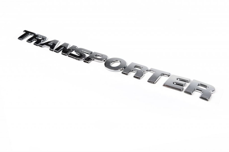 Volkswagen T5 2010–2015 Nápis Transporter 7E0 853 687 739 (kurzíva) Image