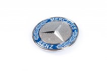 Mercedes Viano 2004–2014 Znak Mercedes na kapotu (priemer 80 mm) fotografia 1