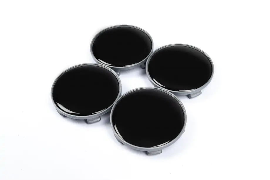 Toyota Stredové krytky diskov 68/64 mm V1 čierne (4 ks) Image