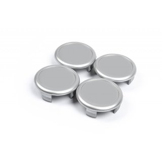 Stredové krytky diskov 57/62 mm V3 sivé (4 ks) fotografia 1