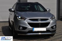Hyundai IX-35 2010–2015 Predný ochranný rám ST008 (nerez) fotografia 6