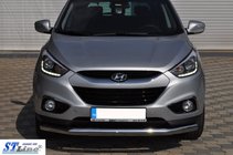 Hyundai IX-35 2010–2015 Predný ochranný rám ST008 (nerez) fotografia 3