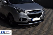 Hyundai IX-35 2010–2015 Predný ochranný rám ST008 (nerez) fotografia 4
