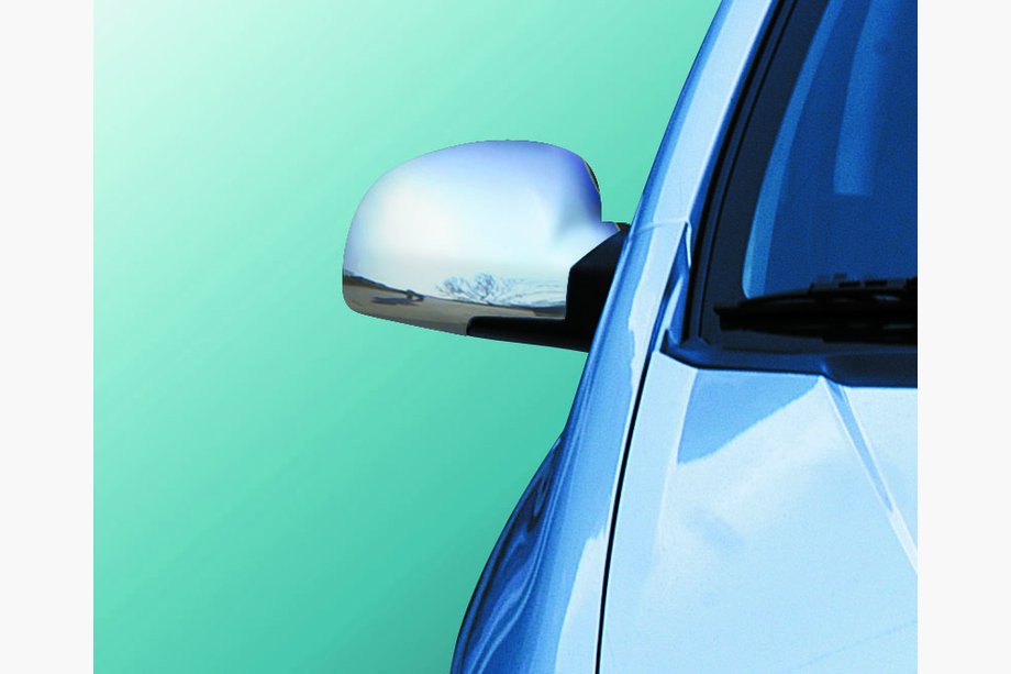 Hyundai Getz 2002– Chrómové kryty spätných zrkadiel (2 ks, plast) Image