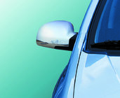 Hyundai Getz 2002– Chrómové kryty spätných zrkadiel (2 ks, plast) fotografia 1