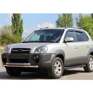 Predný ochranný rám ST014 (nerez) Hyundai Tucson JM 2004– fotografia 1