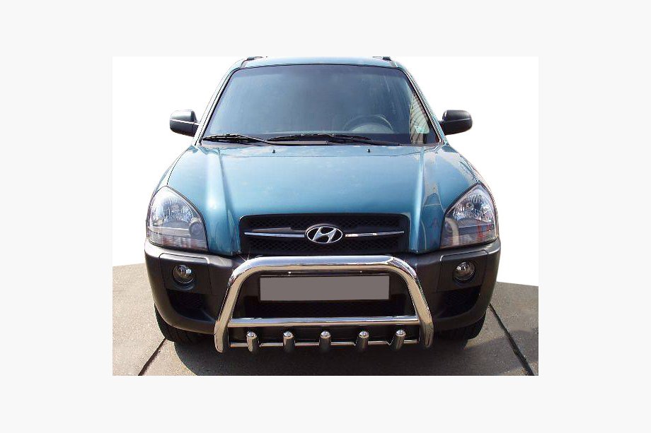 Hyundai Tucson JM 2004– Predný ochranný rám WT003 (nerez) 60 mm Image