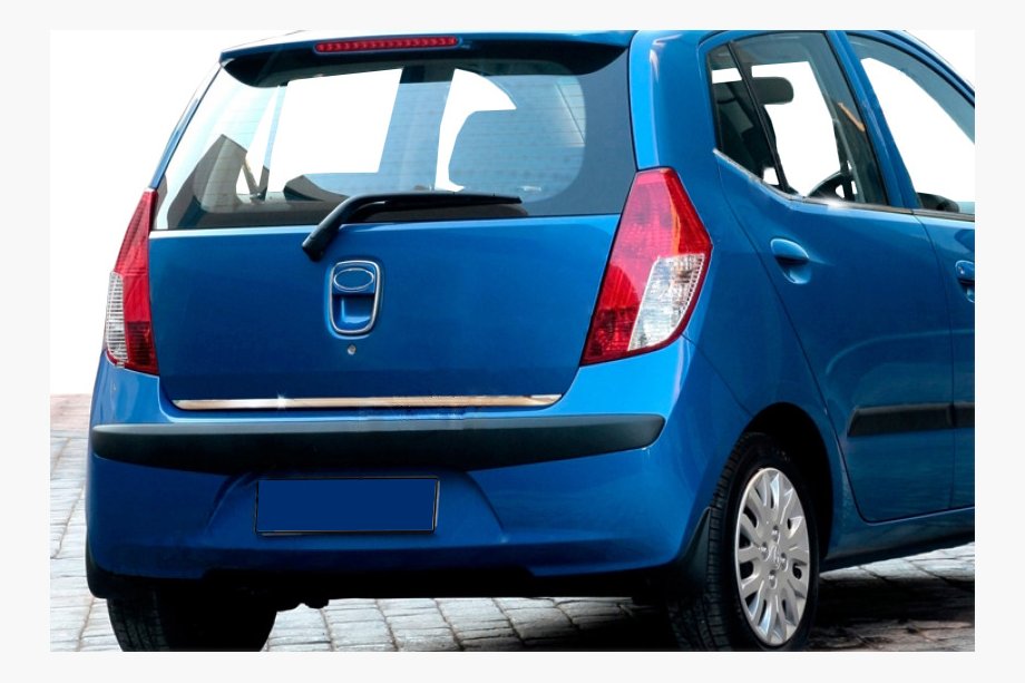 Hyundai I-10 2008–2013 Nerezová lišta hrany kufra Image