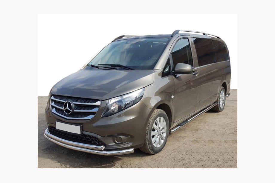 Mercedes Vito/V-trieda W447 2014– Predný ochranný rám ST014 (nerez) 60/60 mm Image