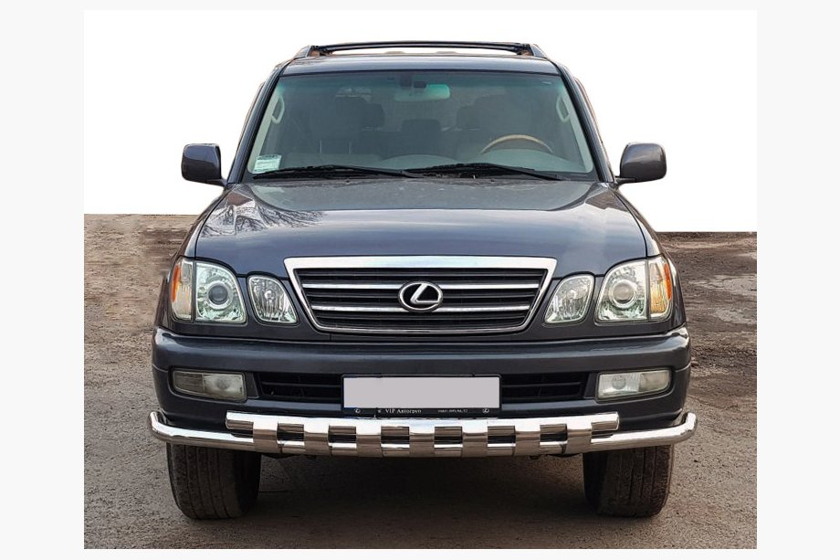 Lexus LX470 1998–2007 Predný ochranný rám ST015 (nerez) Image