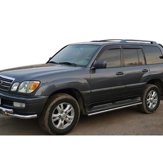 Ochrana bočných prahov (2 ks, nerez) Lexus LX470 1998–2007 fotografia 1
