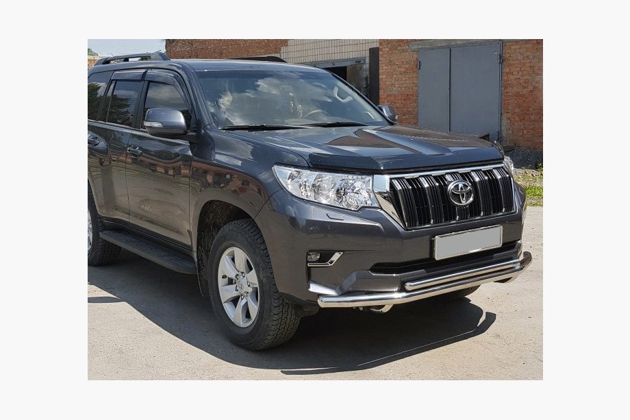 Toyota Land Cruiser Prado 150 2009–2023 Predný ochranný rám ST014 (nerez) 60/60 mm Image