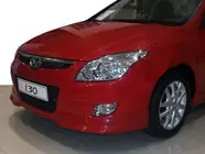 Hyundai I-30 2007–2011 Predný spodný lip spojler (na lakovanie) fotografia 1