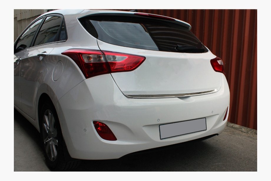 Hyundai I-30 2012–2017 Lišta hrany kufra (HB, nerez) Image