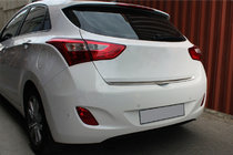 Hyundai I-30 2012–2017 Lišta hrany kufra (HB, nerez) fotografia 1