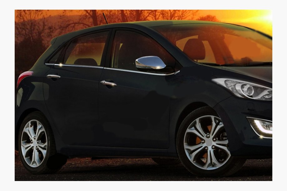 Hyundai I-30 2012–2017 VÝPREDAJ! Nerezové lišty bočných okien (HB) Image